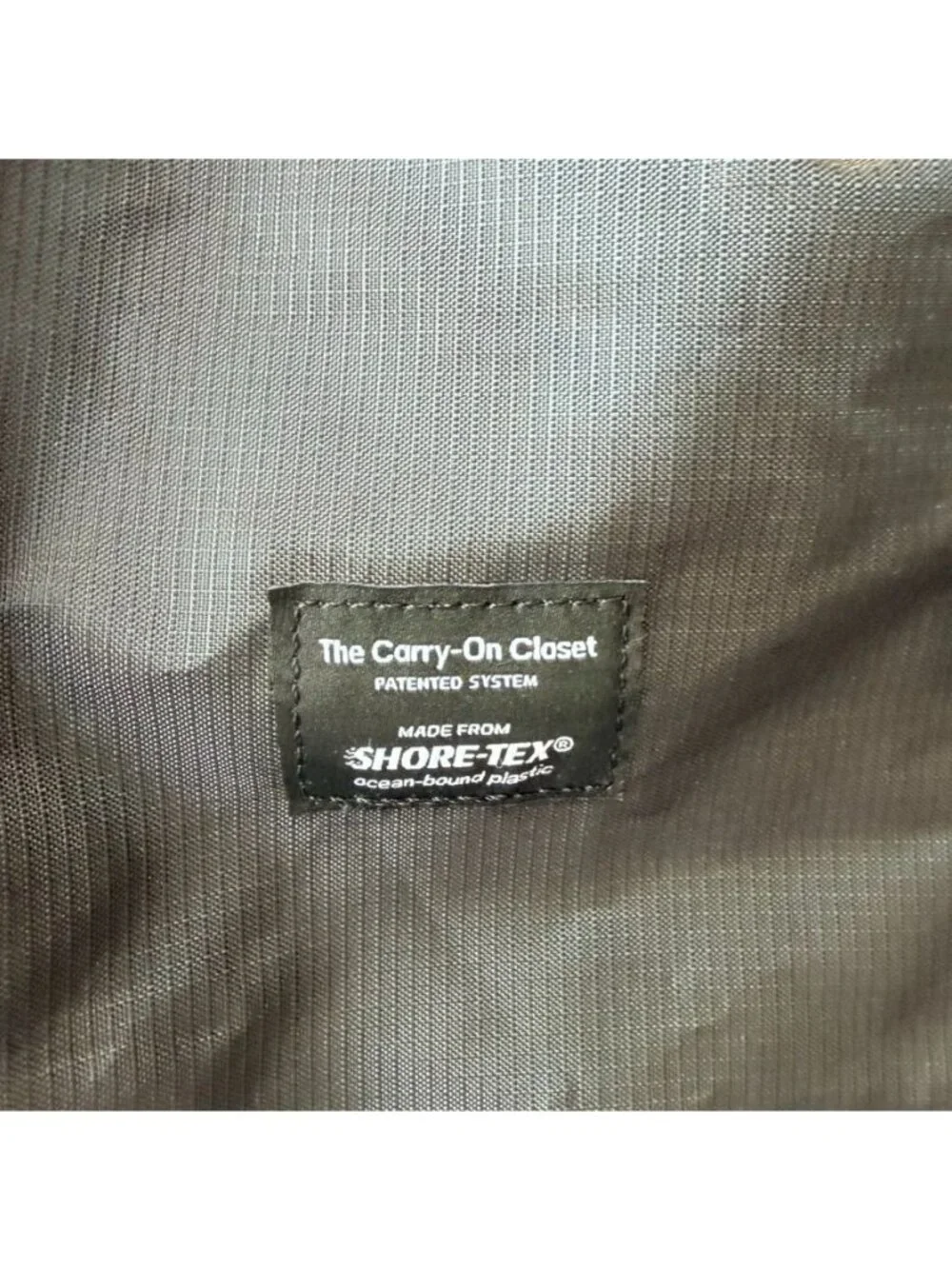Solgaard Carry-On Closet Hanging Travel Organizer Insert Black